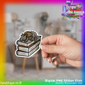 Sticker PNG File (Bookish)