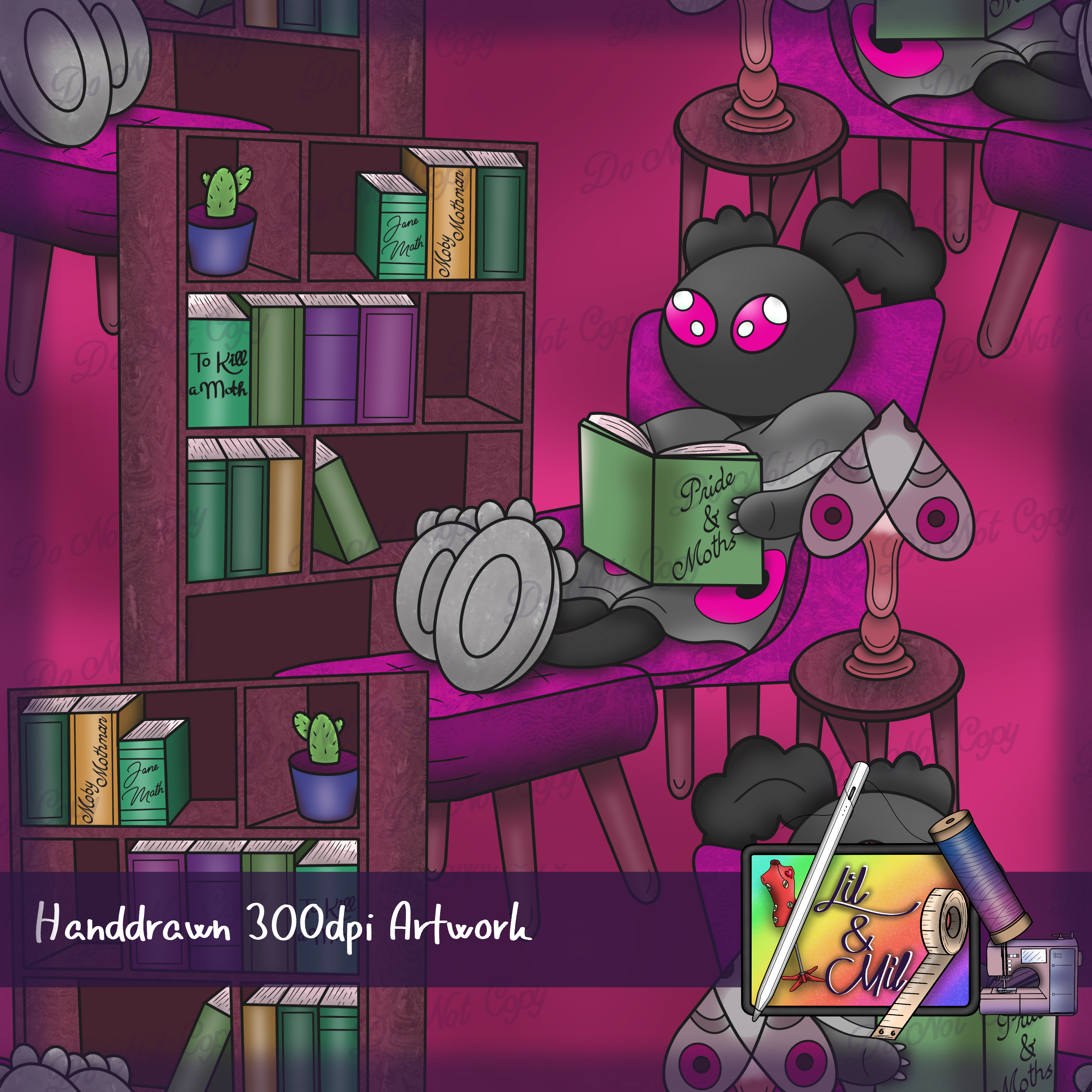 Mothmans Book Nook (custom)
