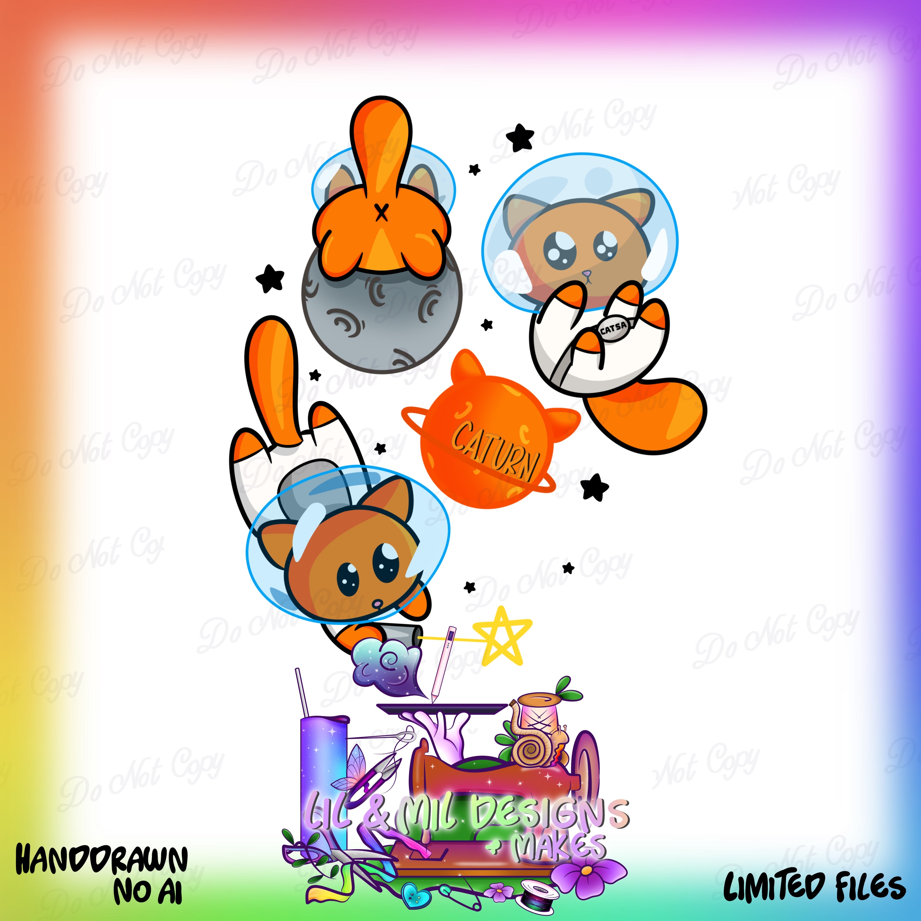Space Animals Collab - Caturn (Limited)