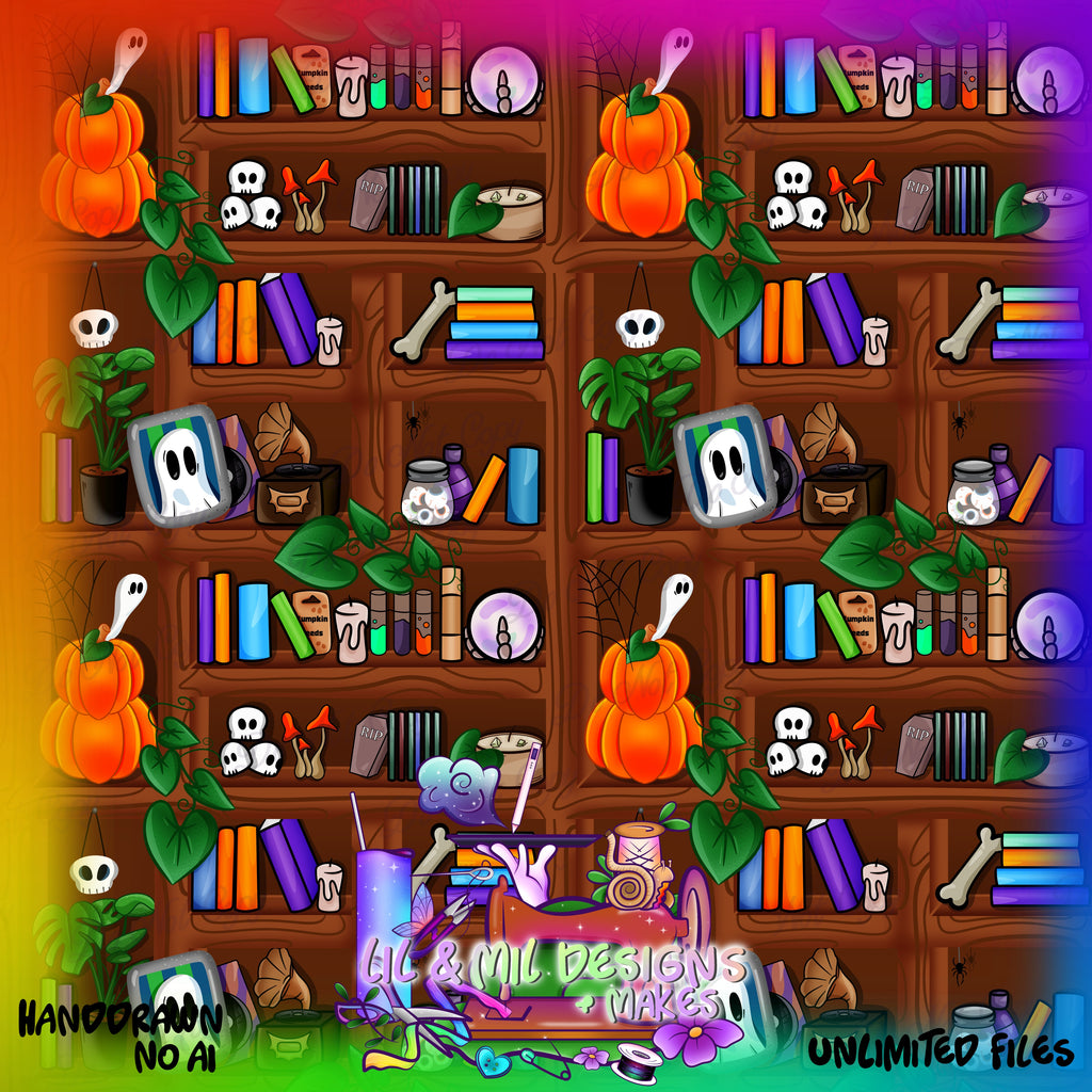 Halloween Shelves (Unlimited files)