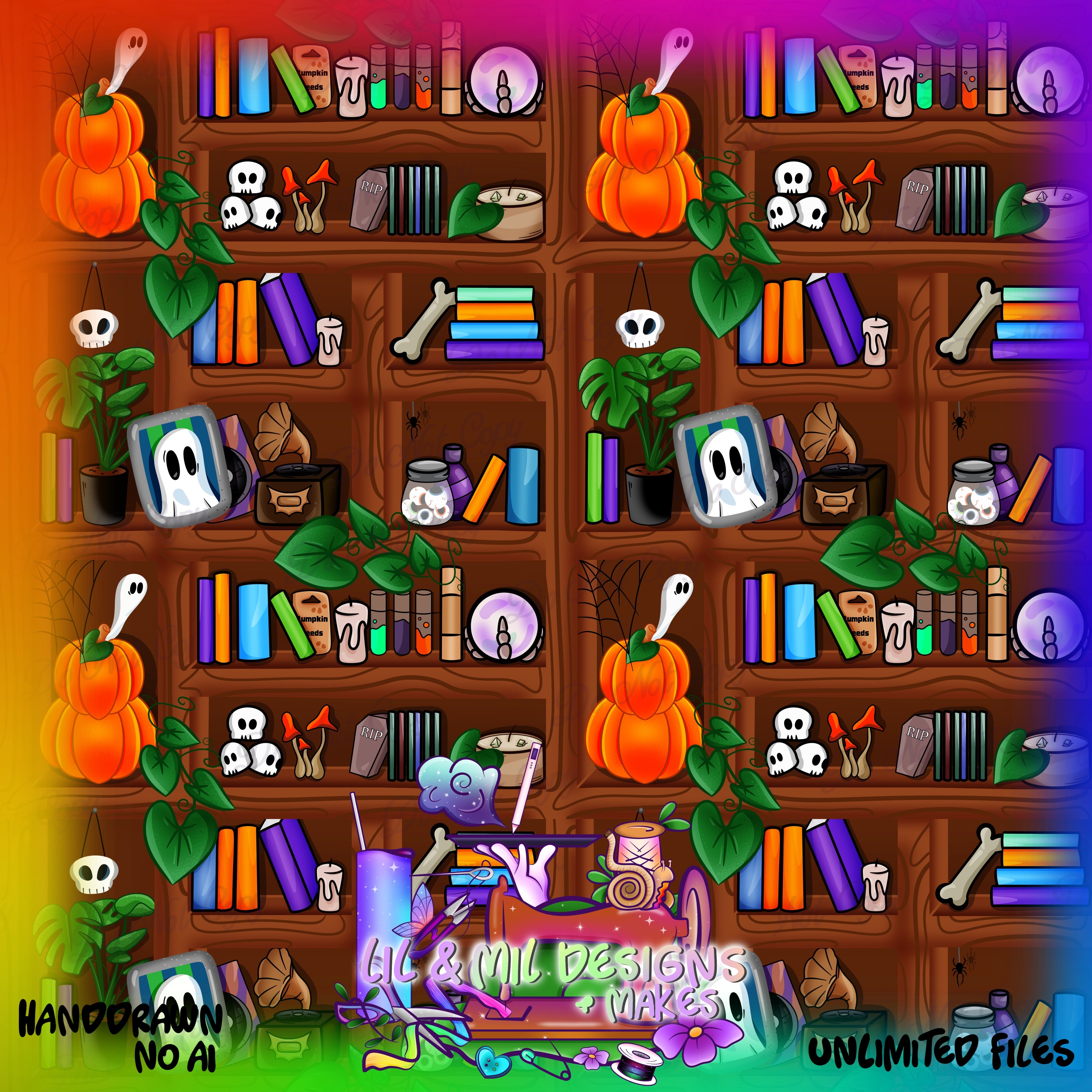Halloween Shelves (Unlimited files)
