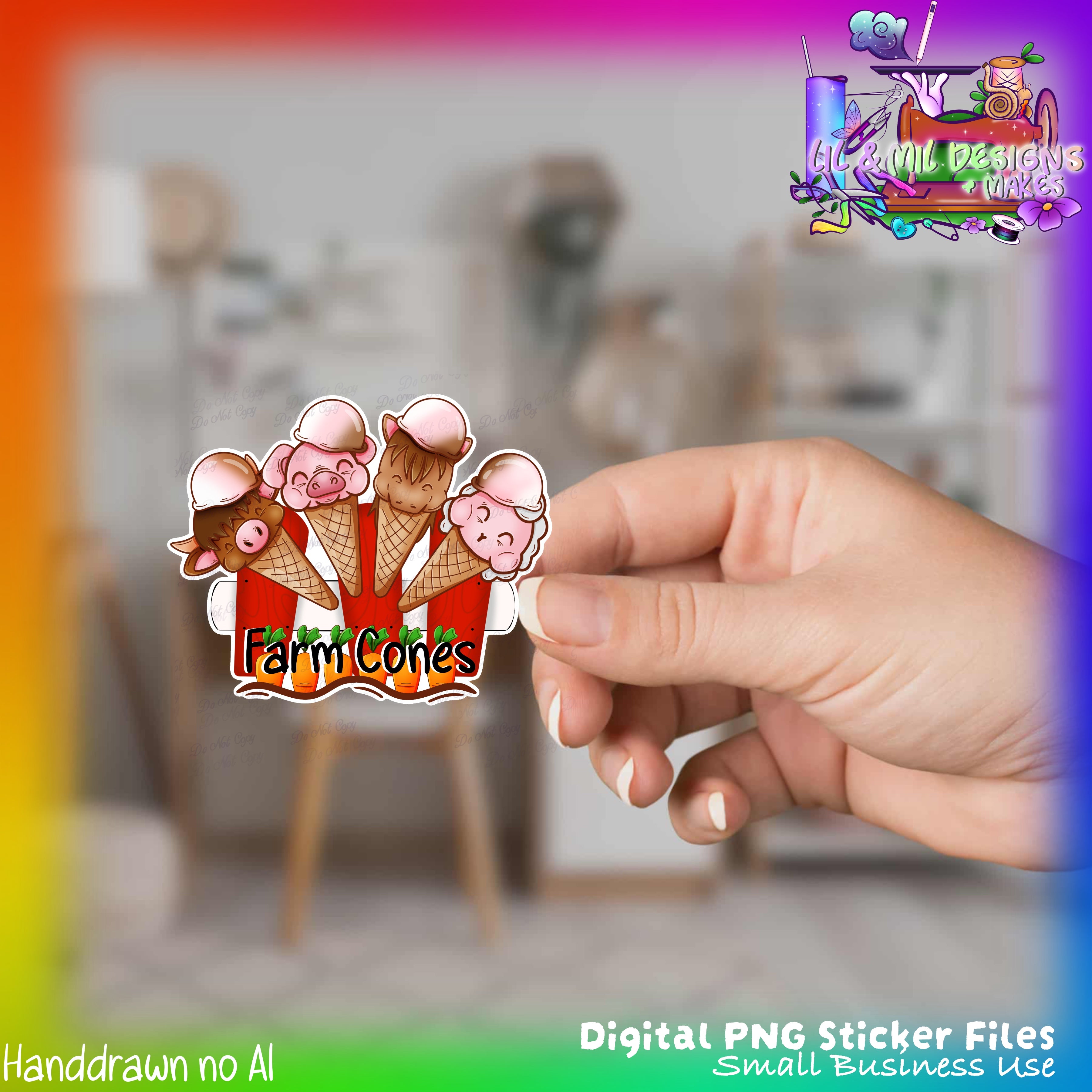 Sticker PNG File (Animal)