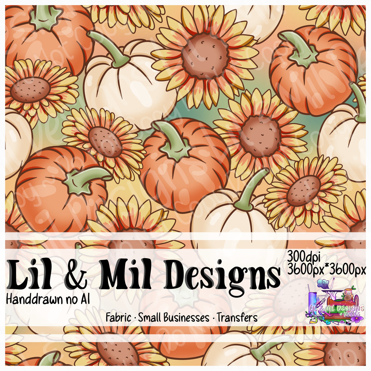 9. Bloom (HEXTOBER Limited) Fall Floral Pumpkins