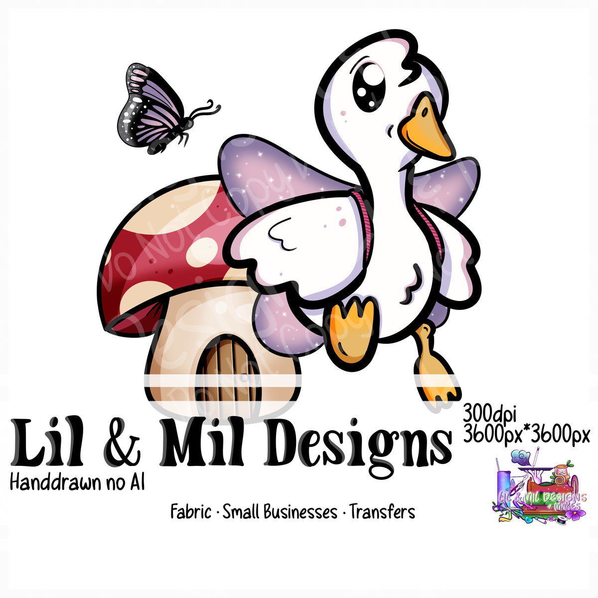 14. Bird (HEXTOBER Limited) Silly Goose Fairy