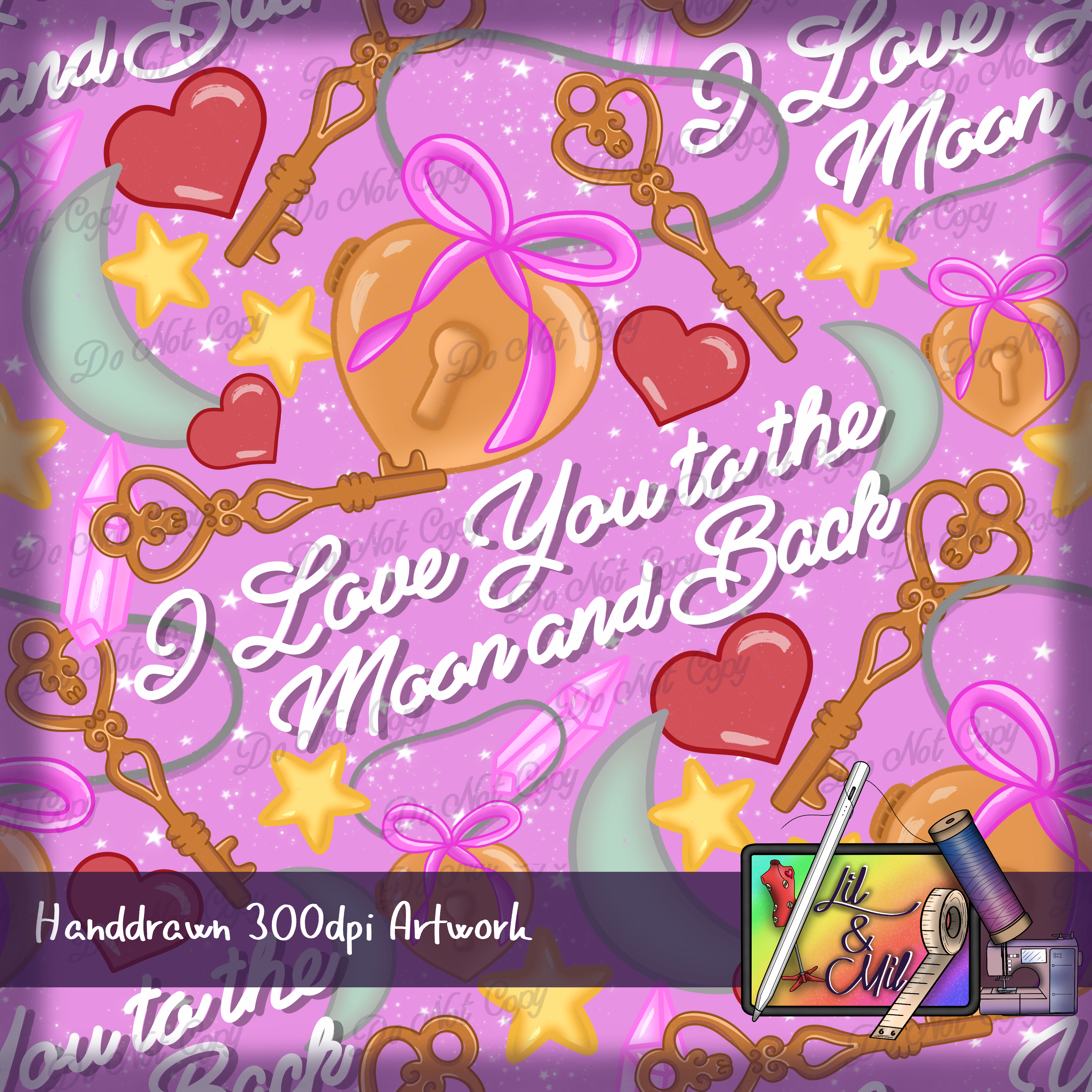 14 Day KEY Love you to the Moon