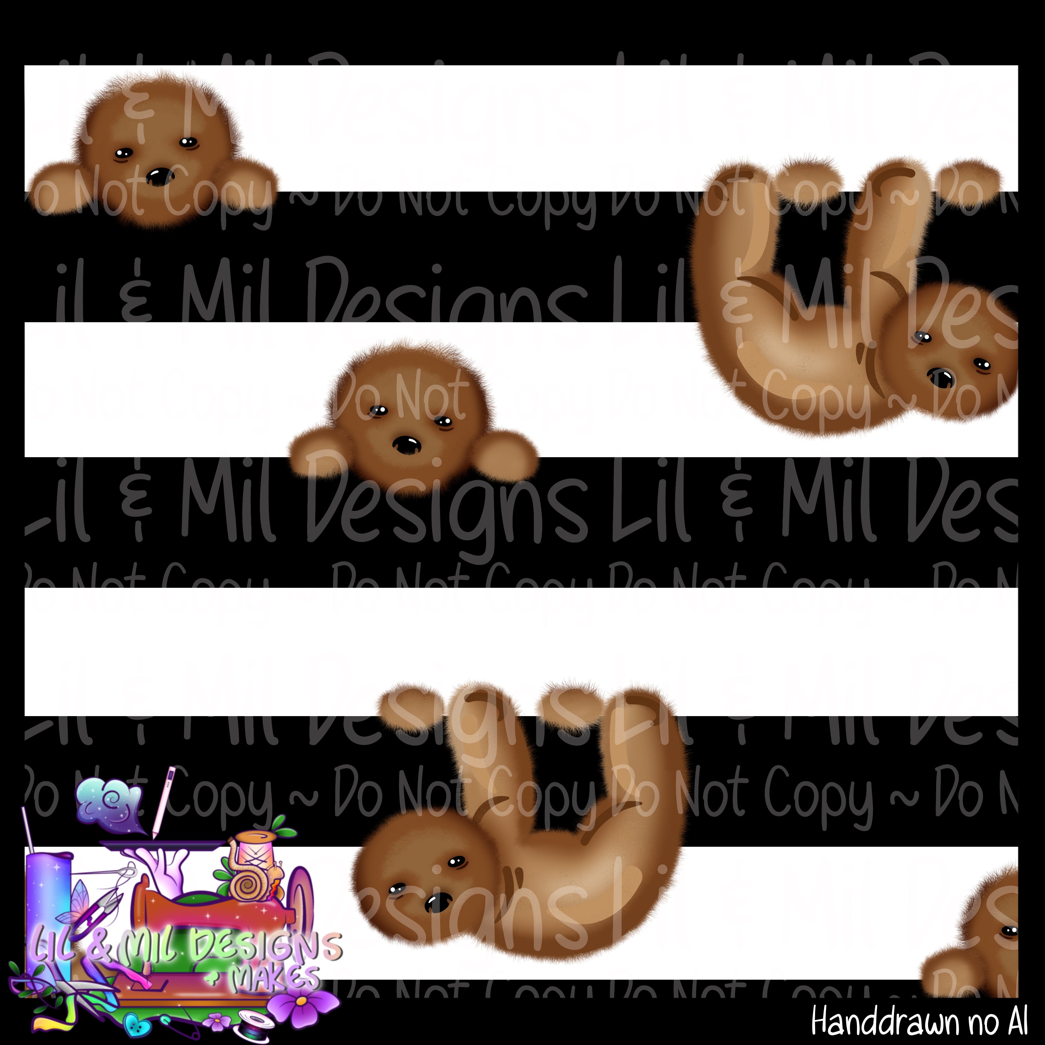 Animal Stripes Sloth (Limited)