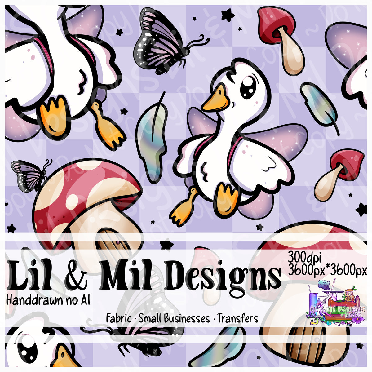 14. Bird (HEXTOBER Limited) Silly Goose Fairy
