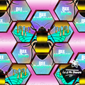 Hextober Honeycomb Bee Strong